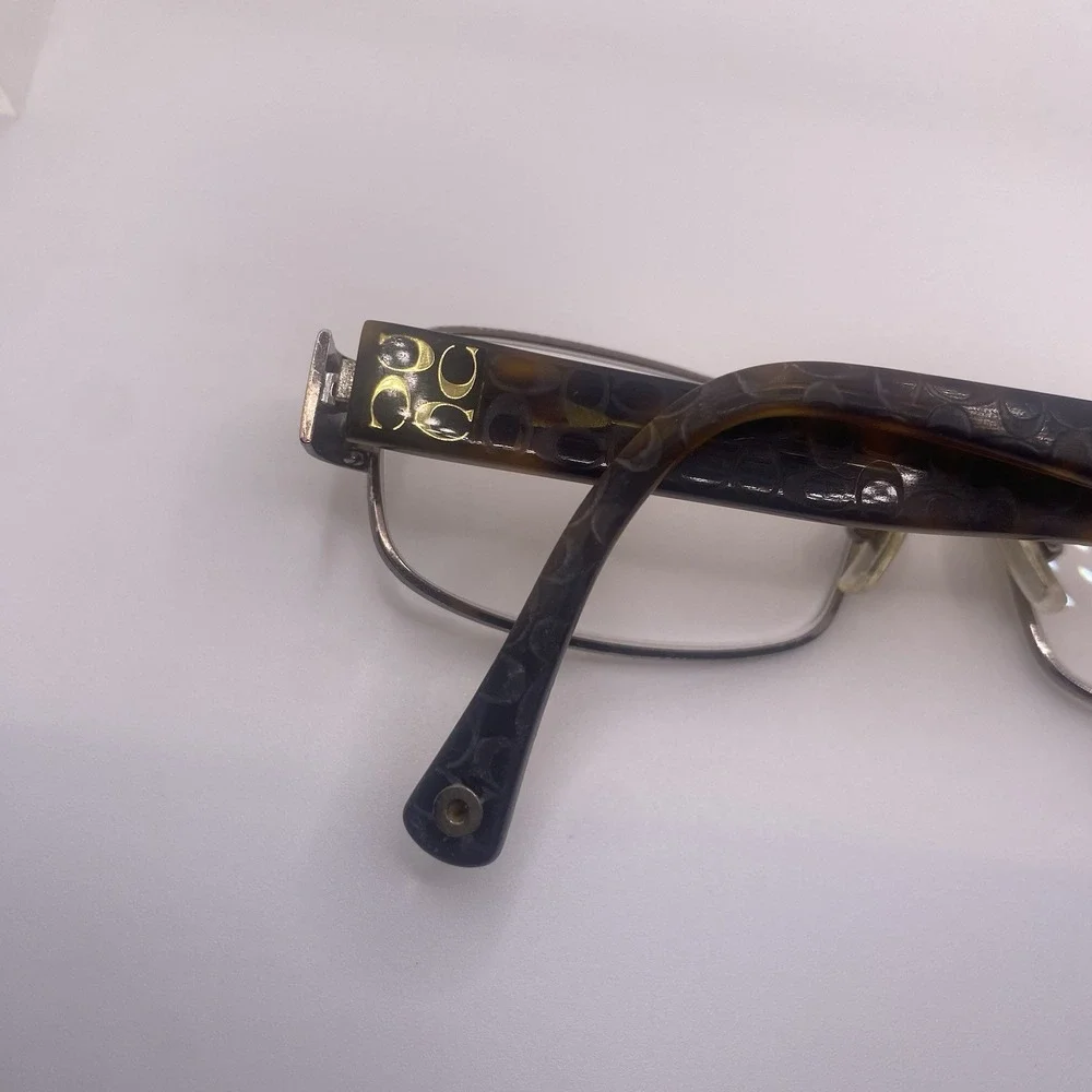 Coach Eyeglasses Women FRAME ONLY HC5001 Taryn 52-16-135 Dark Brown 796